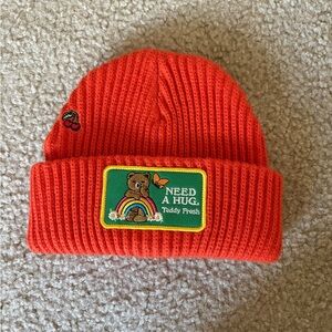 Teddy Fresh Orange Beanie